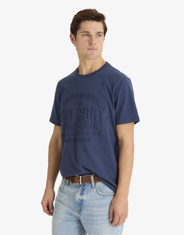 Superdry - Workwear Embossed Tee