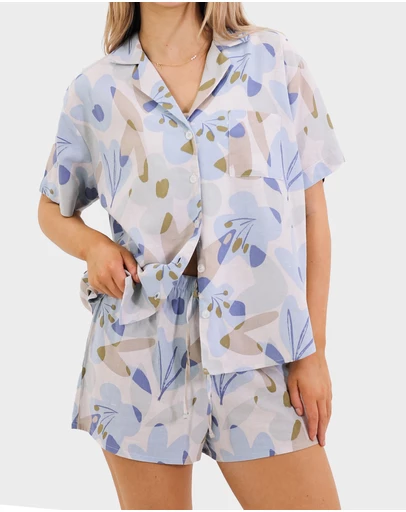 Mitch Dowd - Mitchdowd Womens Floral Pyjama Set