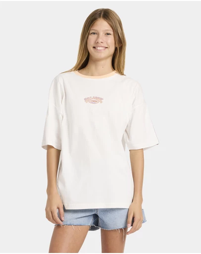 Billabong - Girls 6 to 16 Old Dayz Oversized T-Shirt