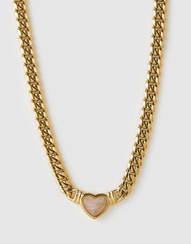Arms Of Eve - Valentine Necklace - Rose Quartz