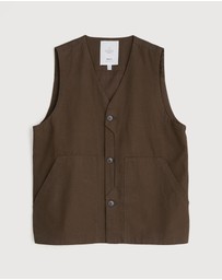 Seasalt - Seasalt Cornwall Brown Metern Waistcoat