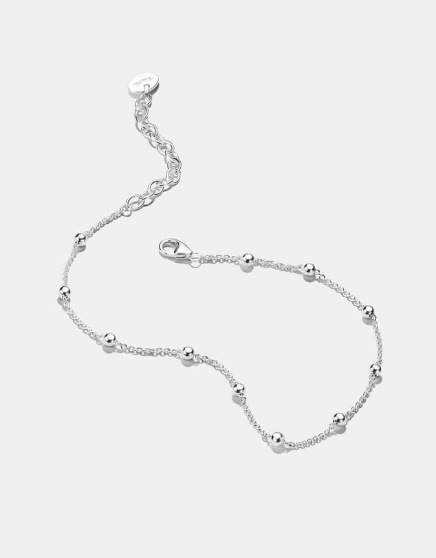 THOMAS SABO - THOMAS SABO Anklet with Dots Silver