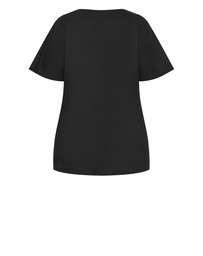 City Chic - Oversized NY Tee