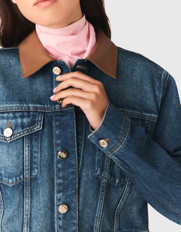 Maje - Bavin Denim Jacket