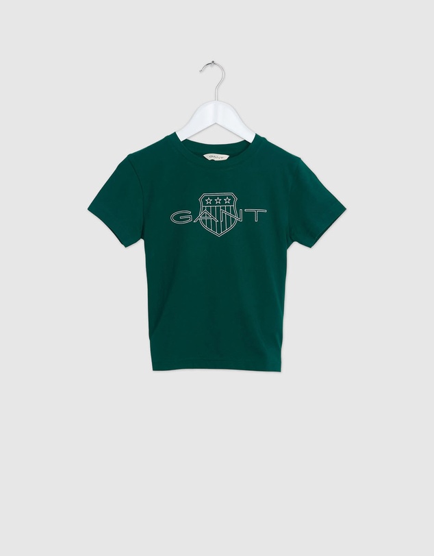 Gant - Kids Relaxed Contrast Shied T-Shirt