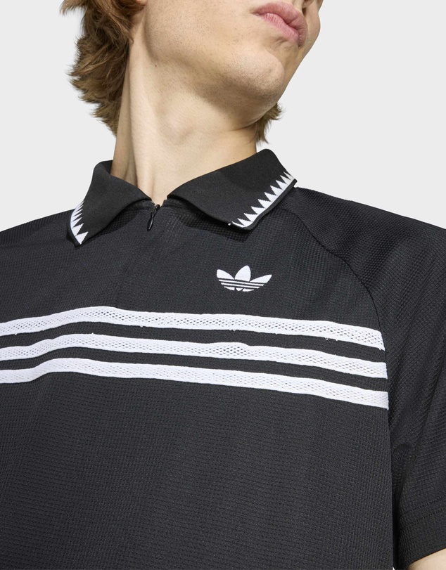 adidas Originals - Chest Stripes Slim Polo Shirt Mens