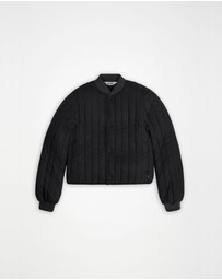 RAINS - Banja Liner Bomber Women's Jacket Black