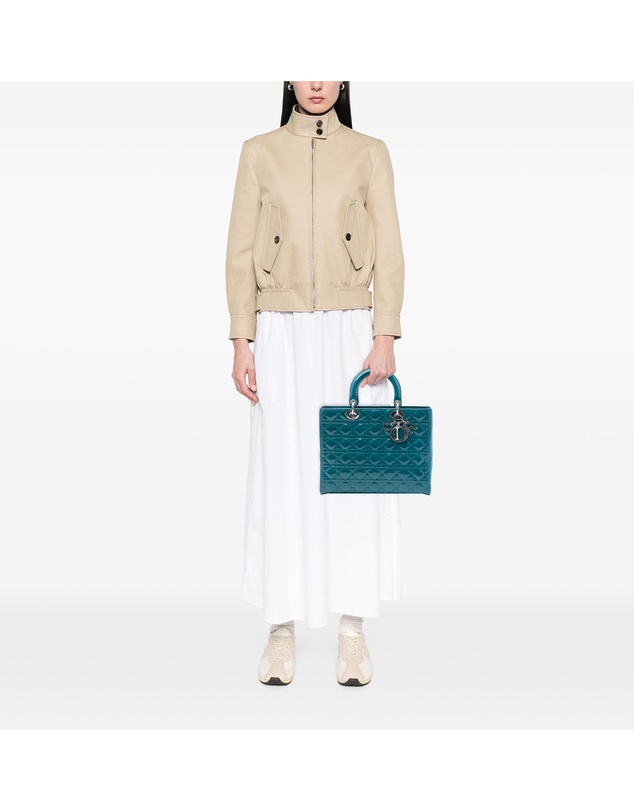 Pre-Loved by Azura Reborn - Pre-Loved Large Patent Cannage Lady Dior
