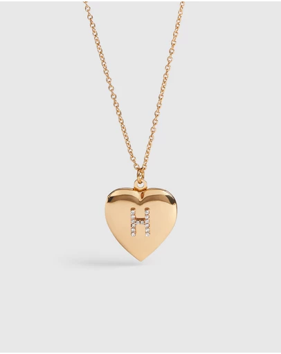 Seed Heritage - Diamante Initial Locket