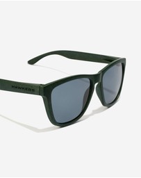 Hawkers Co - HAWKERS - Polarized Green Dark Eco ONE  Sunglasses for Men and Women UV400