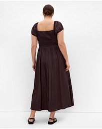 City Chic - Abbigail Split Maxi Dress