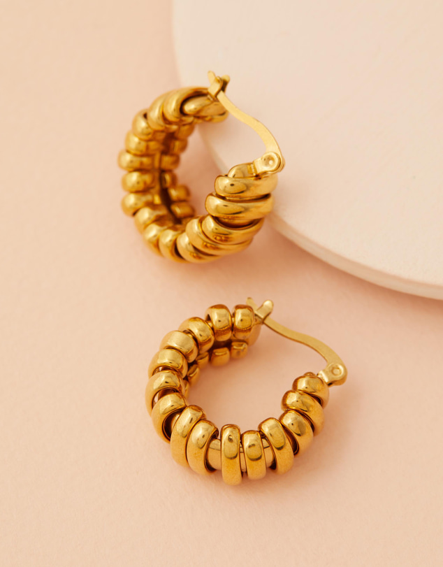 Porter Jewellery - Turtle Hoops