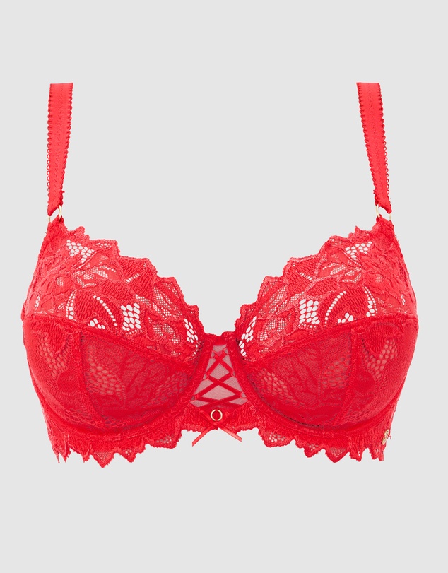 Sans Complexe - Arum Prima Underwire Unlined Scalloped Lace Bra