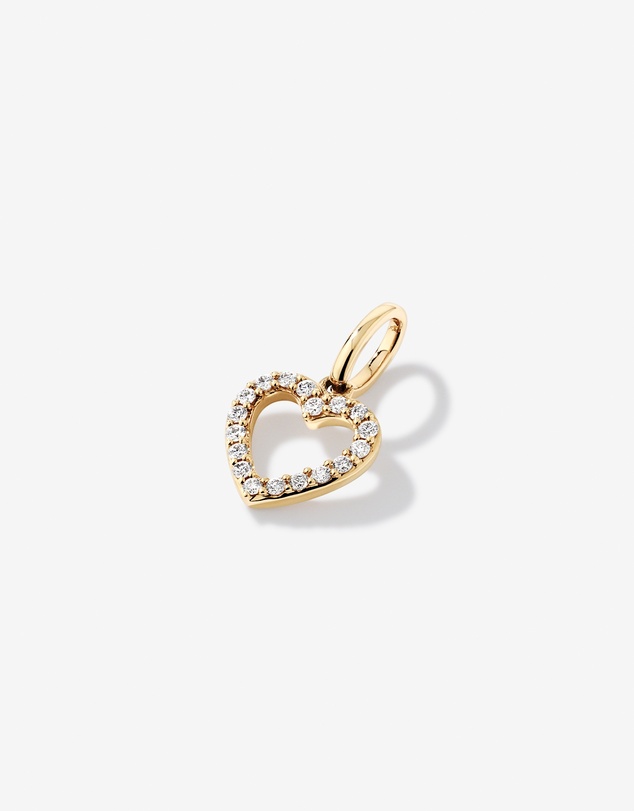 Michael Hill - 0.10TW Diamond Heart Pendant in 10kt Gold
