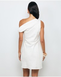 AERE - Astraea Off Shoulder Mini Dress