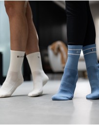 BAHE - Studio Grippy Crew Socks 2 Pack