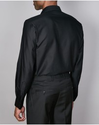 Abelard - Bottone Nero Evening Slim Fit Shirt