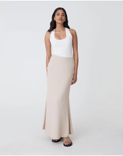 Forcast - Caris Flared Maxi Skirt