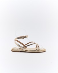 Walnut Melbourne - Ripley Leather Sandal