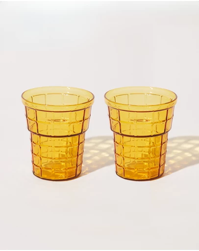 House of Nunu - Coney Set of 2 Glass Cups