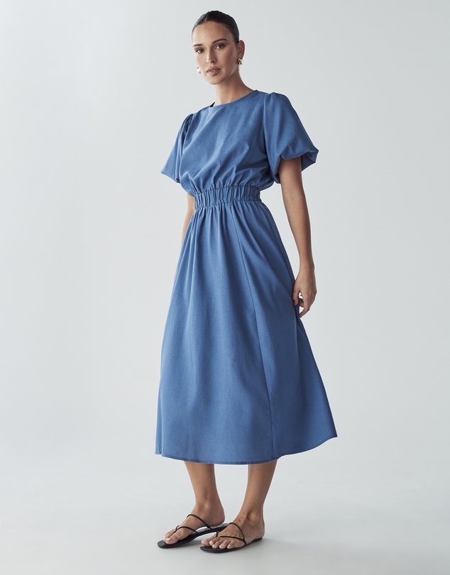 Willa - Pen Midi Dress