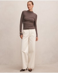 Forever New - Josette Mock Neck Long Sleeves Top