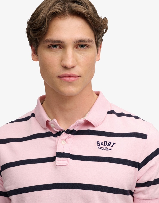 Superdry - Vintage Stripe Jersey Polo