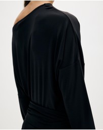 Minima Esenciales - Fia Batwing Tie Jersey Top
