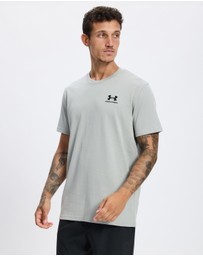Under Armour - UA Logo Emb Heavyweight SS T-Shirt