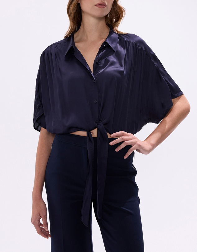 Marcs - Thalia Tie Front Blouse