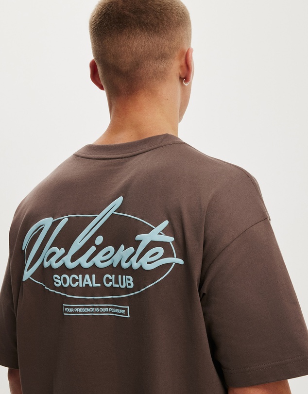 Cotton On - Box Fit Text T-Shirt