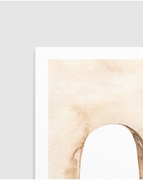 Olive et Oriel - Arched Home Art Print
