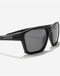 Hawkers Co - HAWKERS Shark - Polarized Black Dark Sunglasses for Men