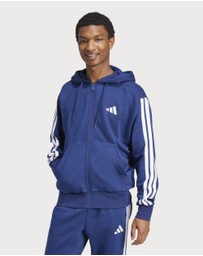 adidas Sportswear - Essentials 3-Stripes Fleece Hoodie Mens