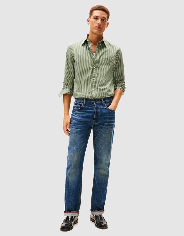 Tommy Hilfiger - TH Flex Regular Fit Poplin Shirt