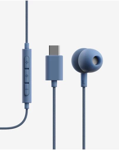 Sudio - V3 - USB-C Tangle-Free Universal Wired Earbuds