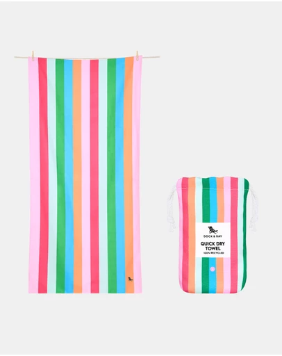 Dock & Bay - Beach Towel Summer Collection L