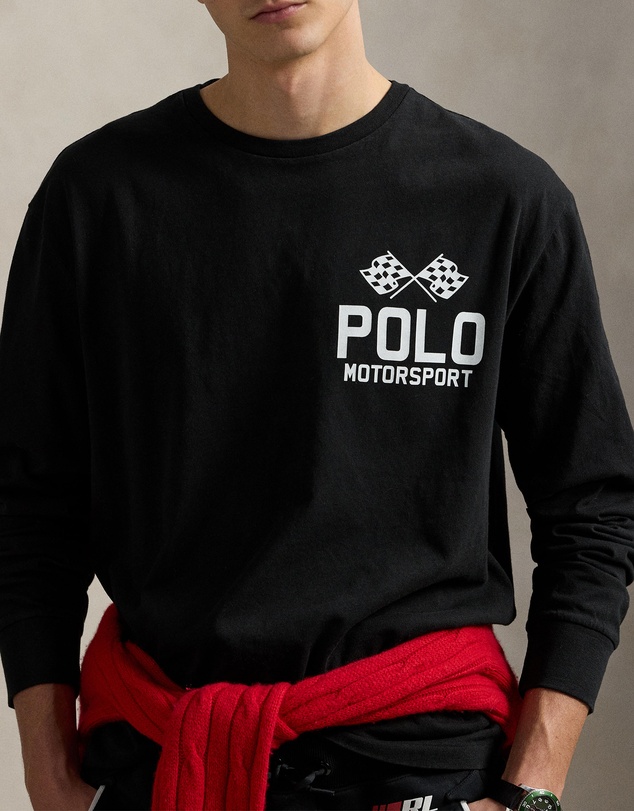 Polo Ralph Lauren - Classic Fit Slub Jersey Graphic T-Shirt
