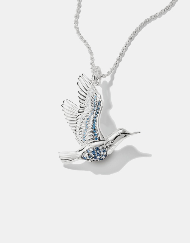 THOMAS SABO - THOMAS SABO Pendant kingfisher with stones