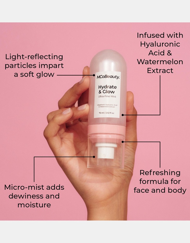 MCoBeauty - Hydrate & Glow Ultra-Fine Mist - Watermelon