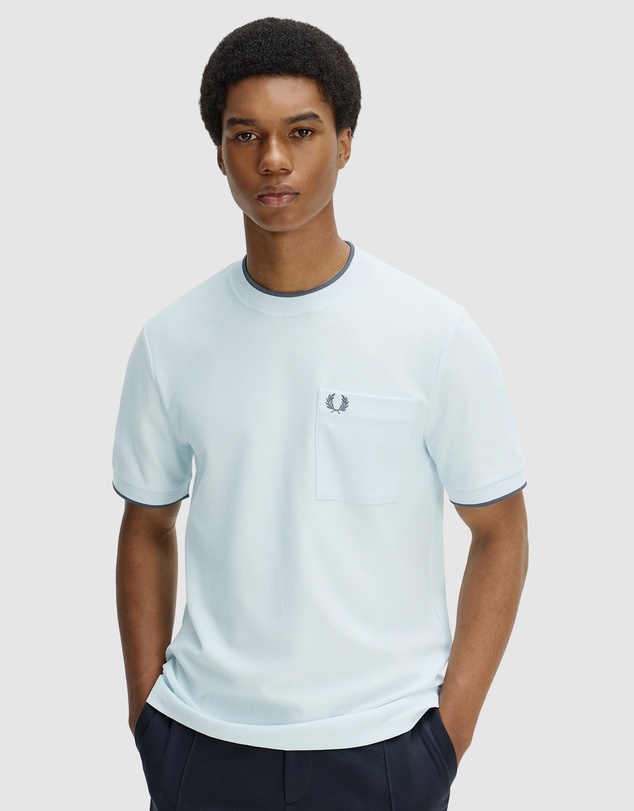 Fred Perry - Pocket Detail Pique T-Shirt