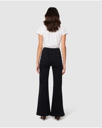 Rolla's - Eastcoast Flare Jean - Black