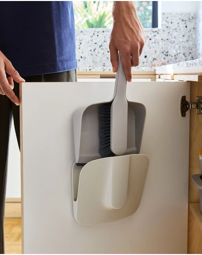 Joseph Joseph - CleanTech™ Wall-Mounted Dustpan & Brush