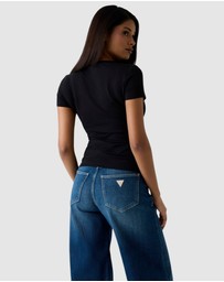 GUESS - Short Sleeve Guess Script T-Shirt