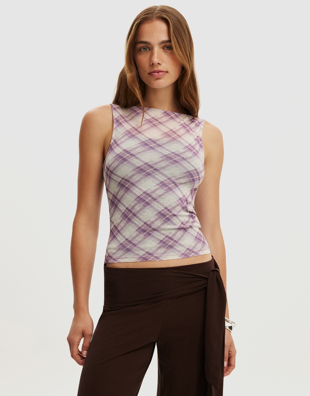 Cotton On - Maxi Mesh Tank