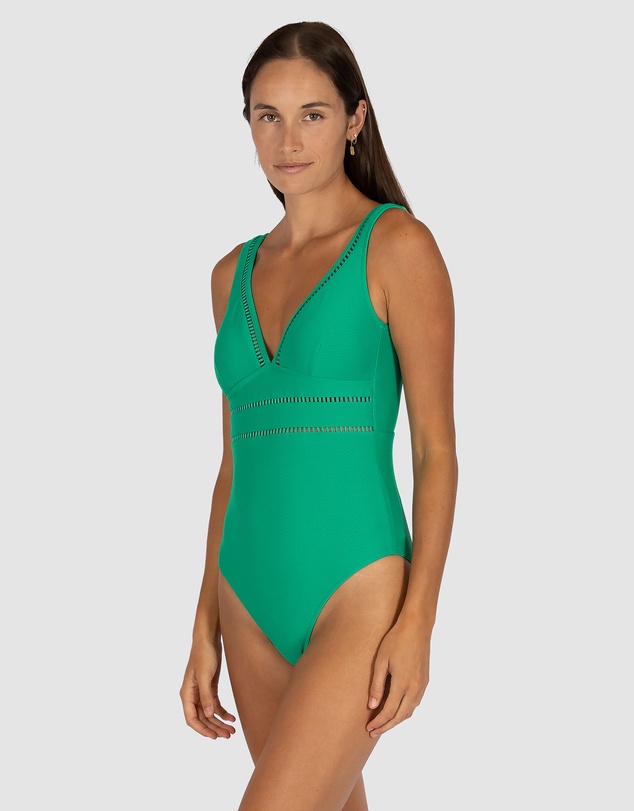 Baku Swimwear - Rococco Longline One Piece Swimsuit