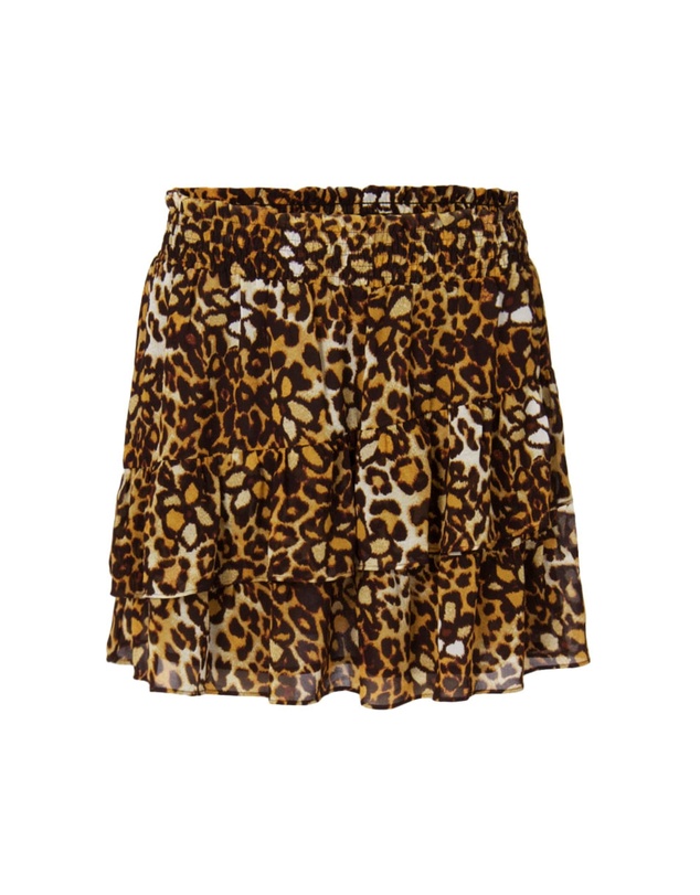Forcast - Janice Tiered Ruffle Smock Skirt
