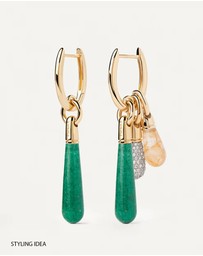 PDPAOLA - Pave Drop Pendant