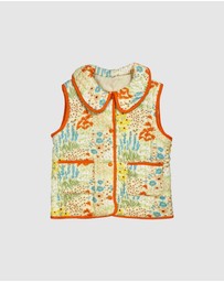 Banabae - Convertible Quilted Print Jacket - Meadow