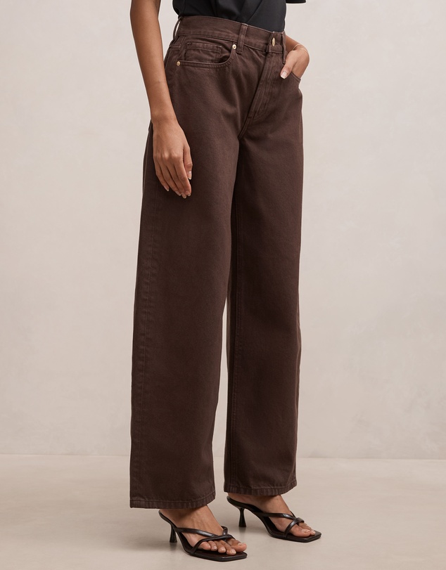 Forever New Petite - Emma Petite Mid Rise Barrel Jeans